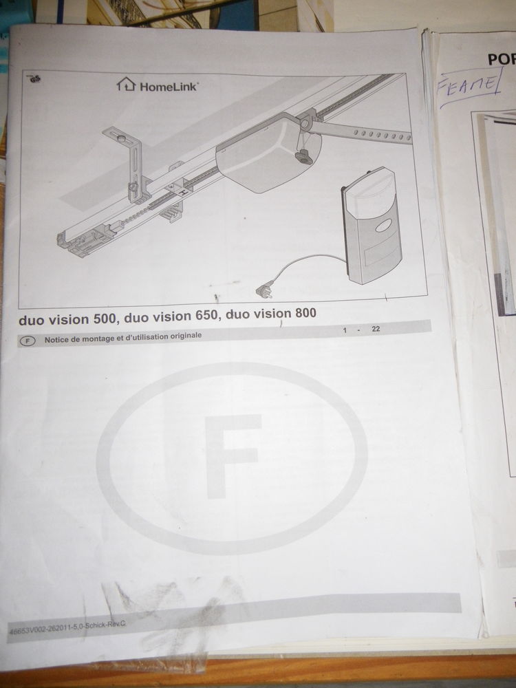 motorisation pour porte de garage 120 Pontault-Combault (77)