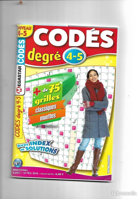 LOT DE MOTS FLECHES CROISES CODES 45 Saint-Denis-en-Val (45)