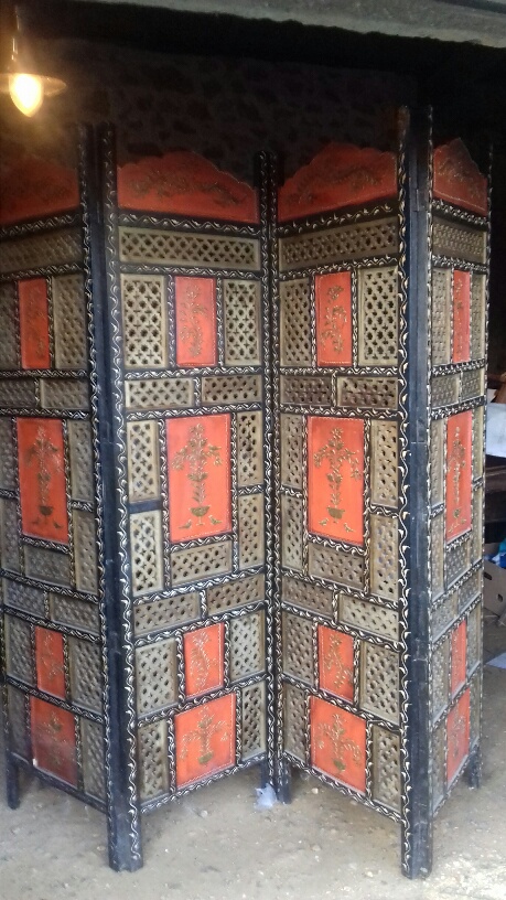 Moucharabiah paravent ancien �poque d�but 19�me
parfait �tat 500 B�guey (33)