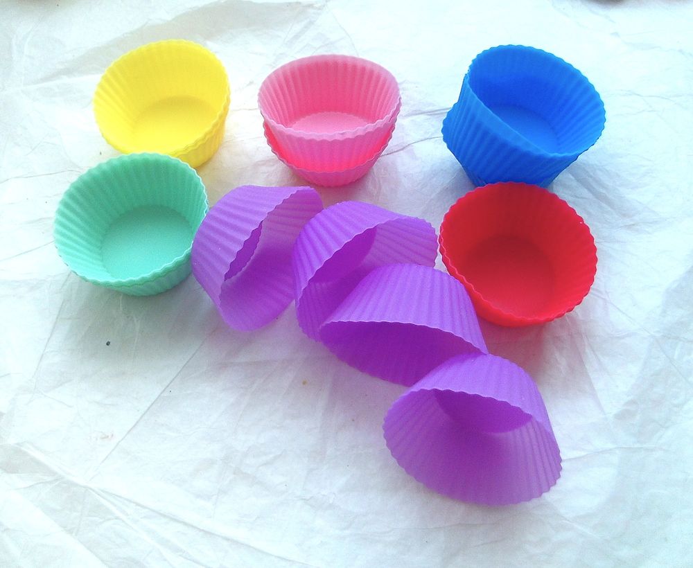 Lot de 24 moules � muffins silicone 12 Villeurbanne (69)