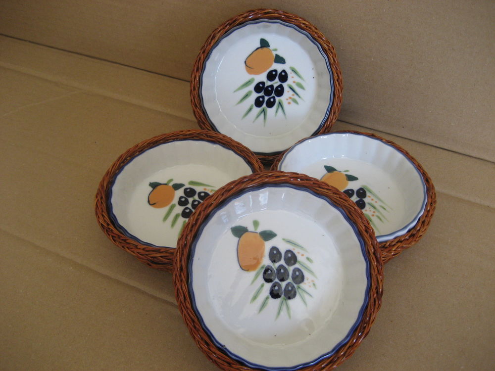 Lot de 4 moules � quiche ou tartelette, 12 Reims (51)