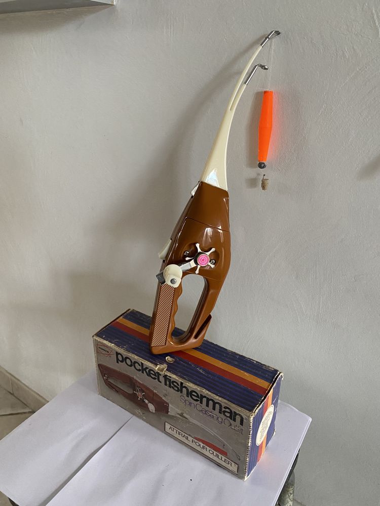 Moulinet de p�che ancien pocket fisherman Spin Casting 85 Sanguinet (40)