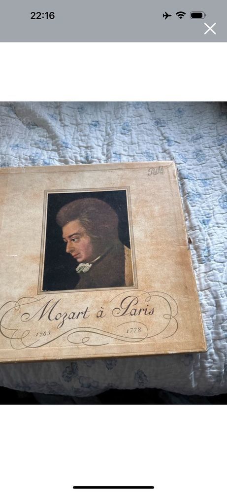 Mozart �  Paris 1763 / 1778 ( ORIGINAL ) 7500 Villemoisson-sur-Orge (91)