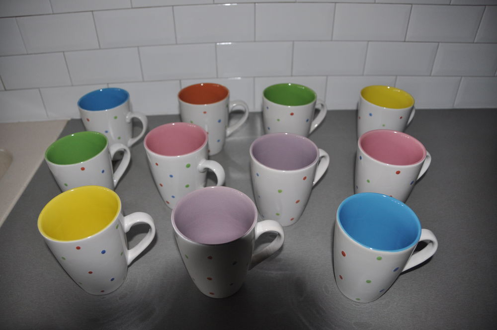 Mugs int�rieur color�s 5 Ch�teau-Gontier (53)
