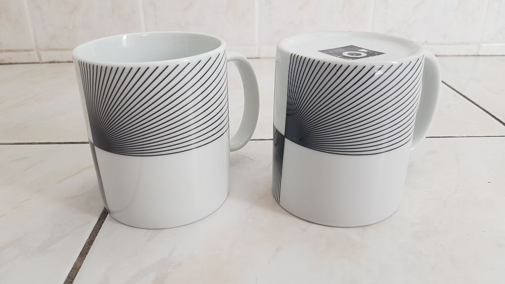 Lot de 2 mugs moderne 5 Saint-Rogatien (17)