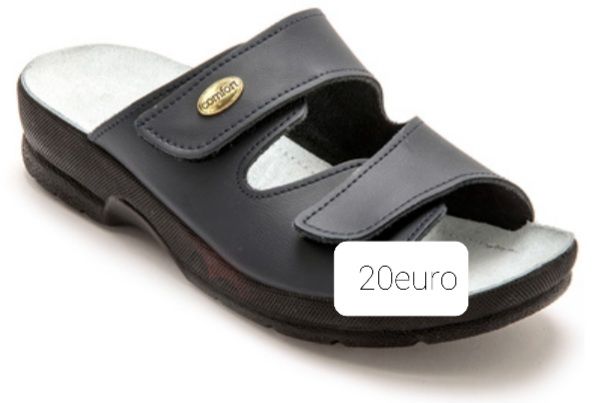 Mule de marque confort   bleu marine 20 Talant (21)