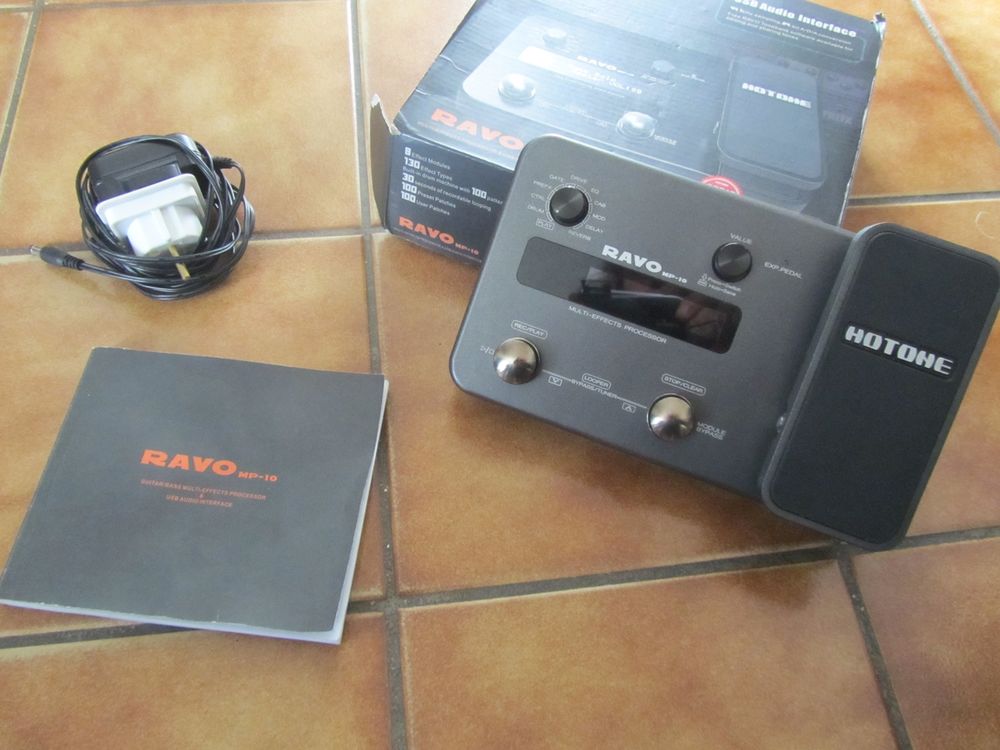 MULTI EFFET guitare Hotone Ravo MP-10 70 Al�s (30)