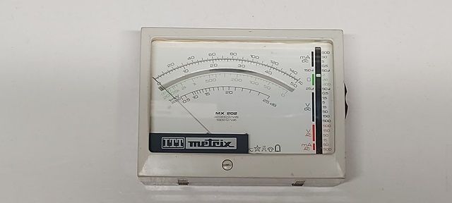 Multim�tre METRIX  MX 202 � aiguille - Vintage 1968 80 Cellule (63)