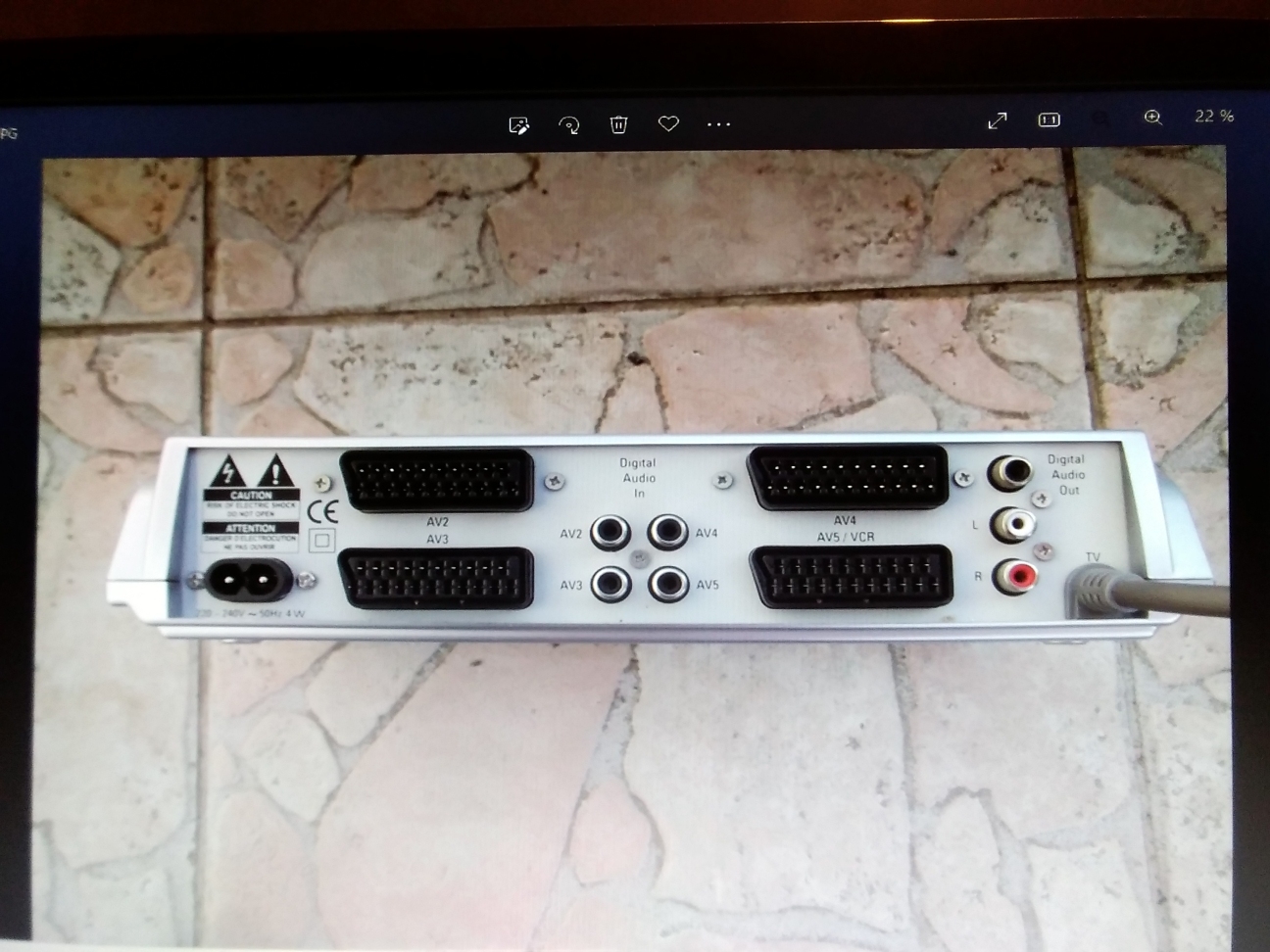 Multiprise peritel 30 Arvillers (80)