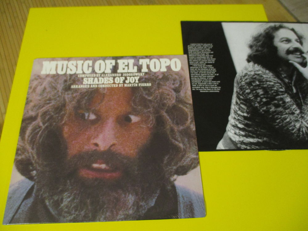 MUSIC OF EL TOPO SHADE OF JOY ROCK PSYCHE BOF 33 TOURS 36 Lognes (77)