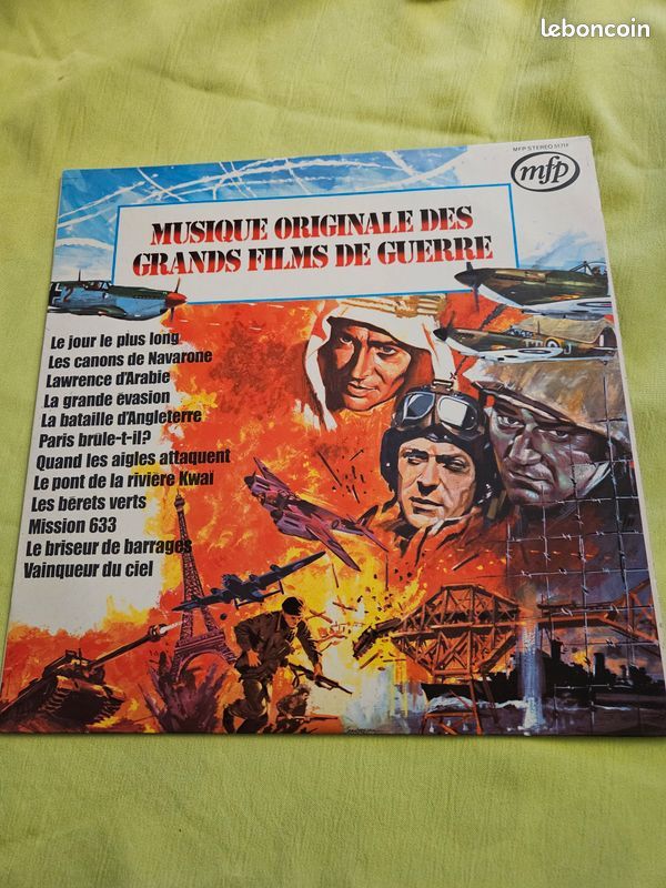 Musique originale des grands films de guerre mfp stereo 5171 15 Dourdan (91)