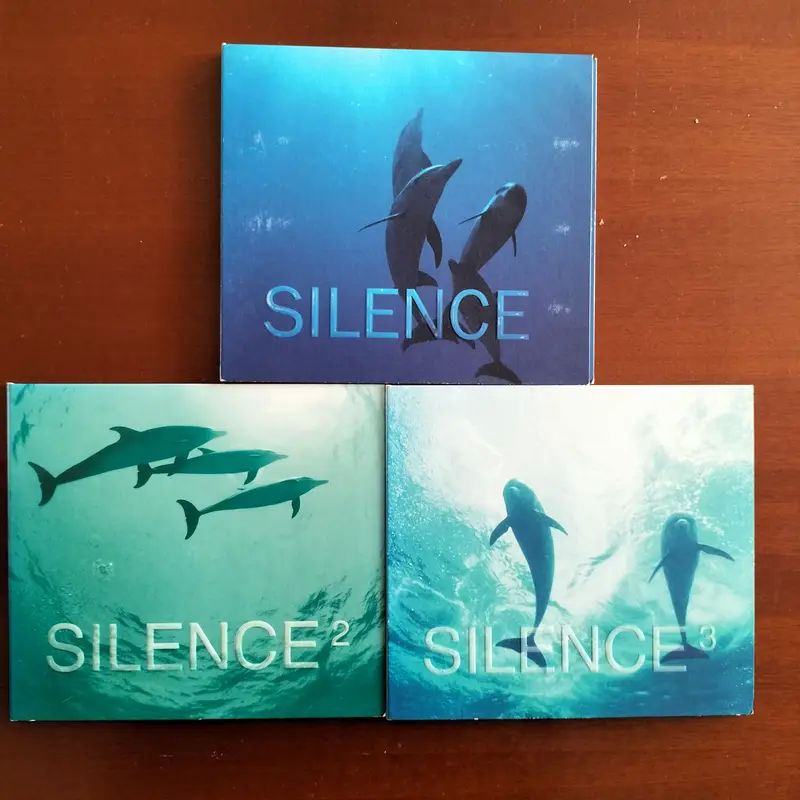 3 CD de musique  Silence 1 ,  Silence 2 ,  Silence 3  15 Tassin-la-Demi-Lune (69)