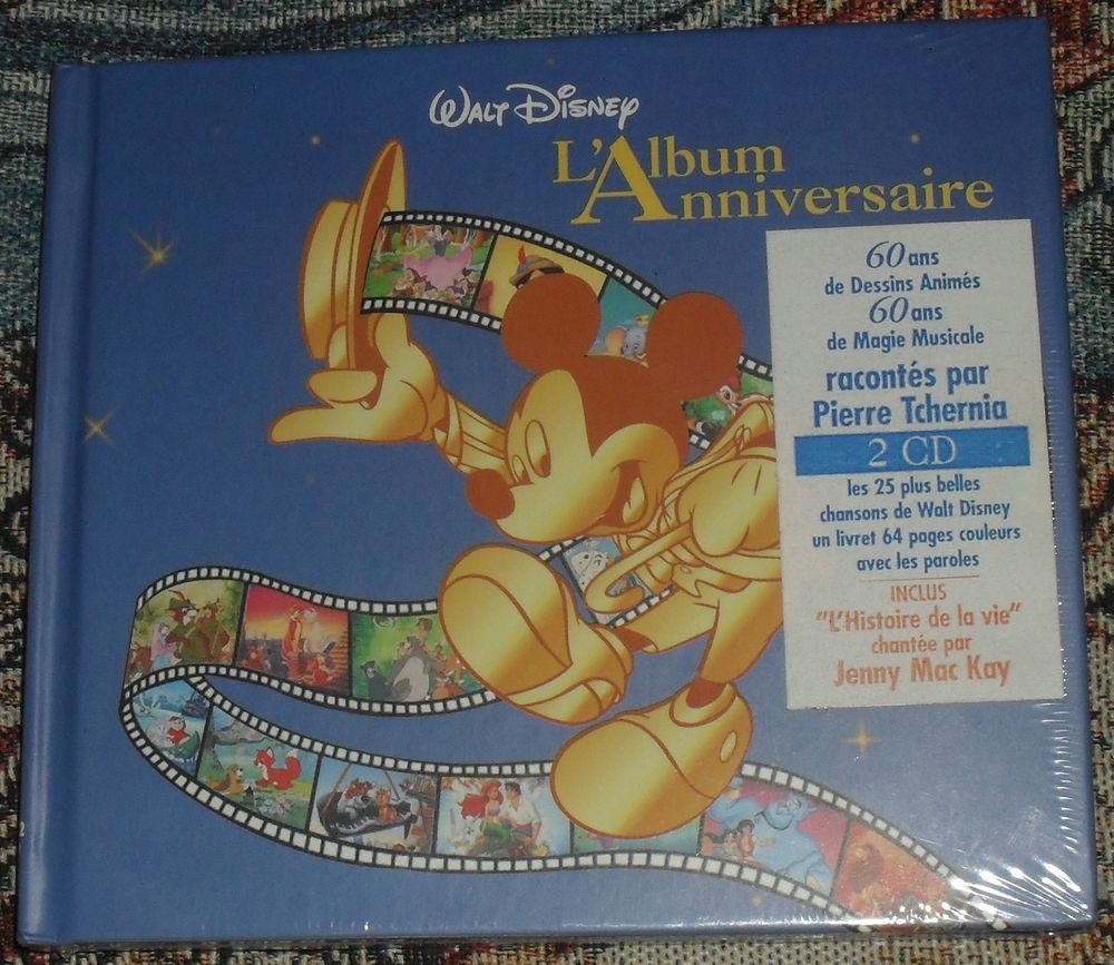 CD de musiques de dessins anim�s de Walt Disney NEUF 22 Montreuil (93)
