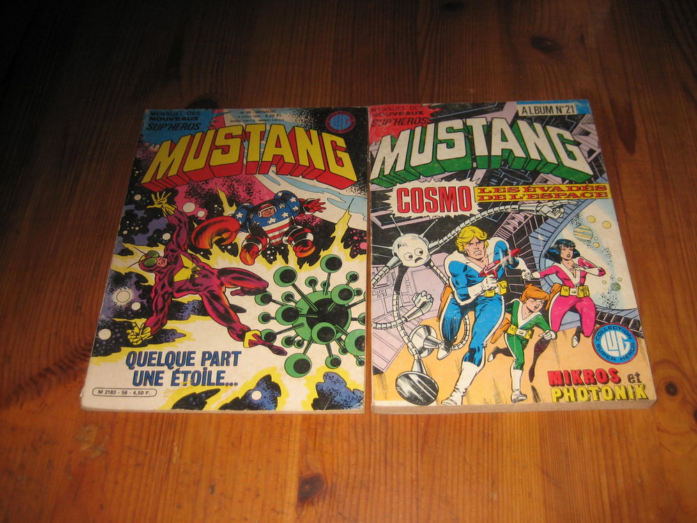 lot MUSTANG 56+(60 A 62 EN RELIURE) 1980 LUG photonik mikros 10 C�zy (89)