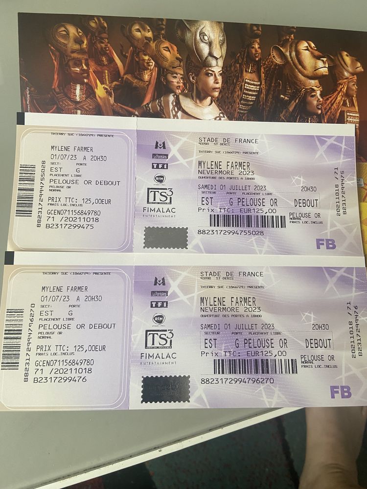 Mylene Farmer 125 Saint-Georges-sur-Eure (28)