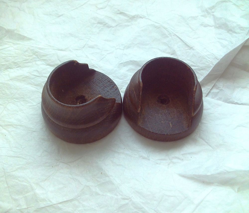 2 naissances en bois, rustiques, ch�ne brun, 35 mm 15 Villeurbanne (69)