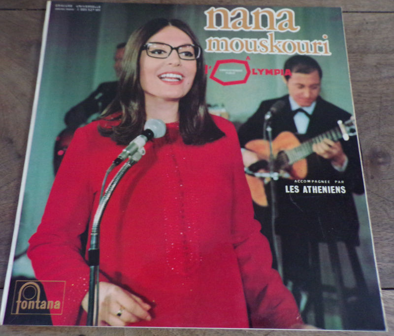 Nana Mouskouri � l' olympia  disque vinyle 5 Laval (53)