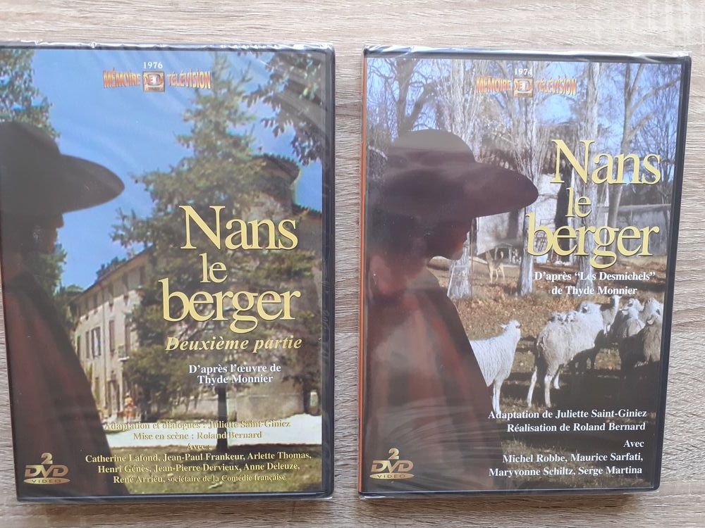   NANS LE BERGER   4 DVD neufs sous blister. 10 Le Vernois (39)