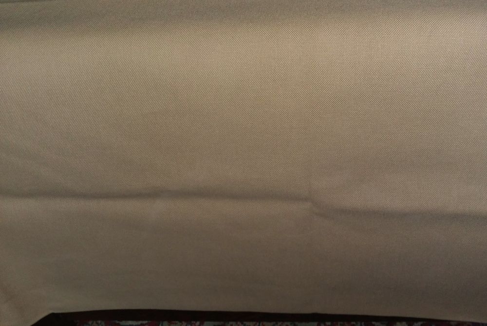 Nappe en coton unie marron Nydel 150 x 170 10 Marcq-en-Bar�ul (59)