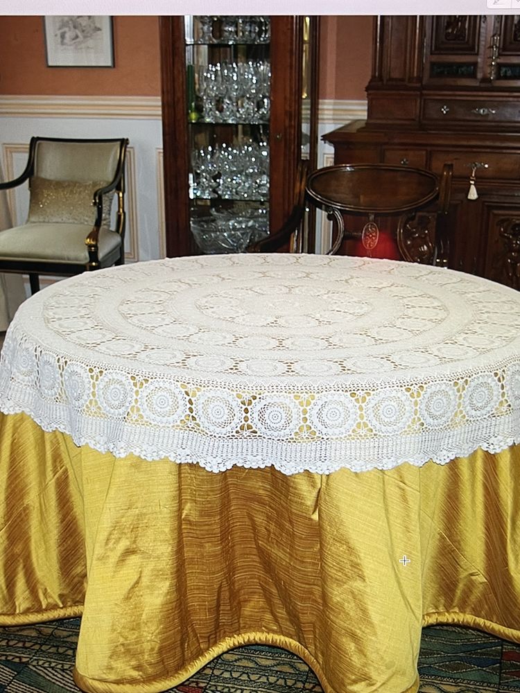 Nappe - Nappe ronde - Nappe crochet 60 Cherbourg-en-Cotentin (50)