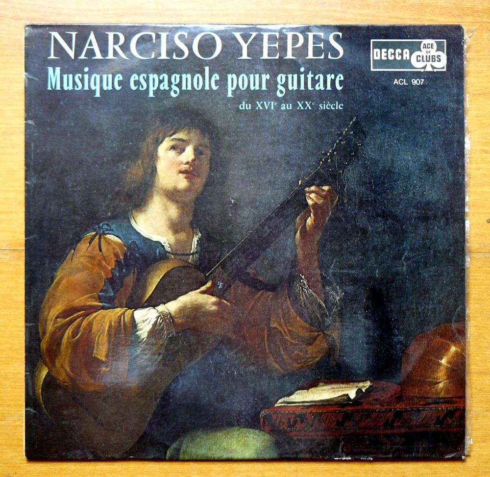 LP Narciso YEPES : Musique espagnole pour guitare 6 Argenteuil (95)