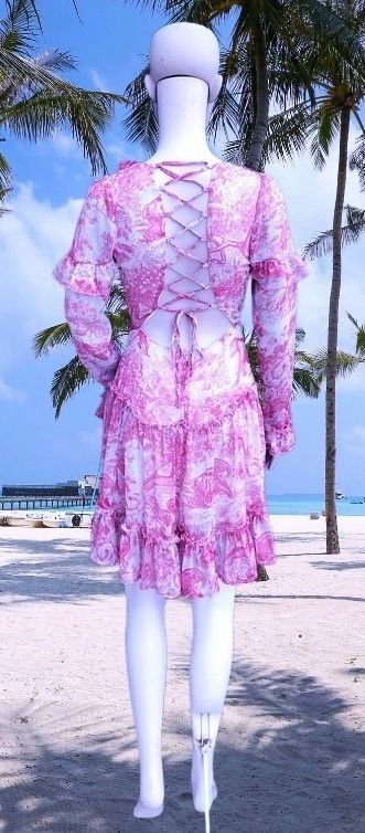 NASTY GAL COLLECTION - ROBE BOH�ME CHIC VOLANTS & LA�AGES S 0 Villeneuve-Loubet (06)