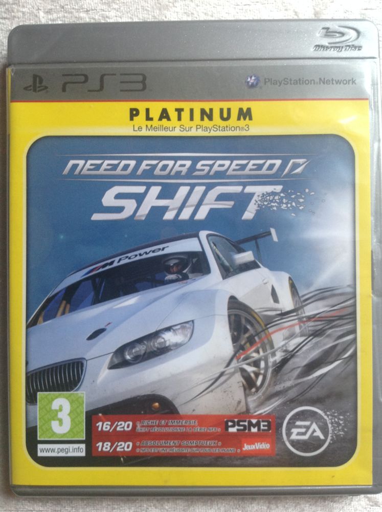NEED FOR SPEED SHIFT JEU PS3 PLATINUM Envoi possible
5 Tr�gunc (29)