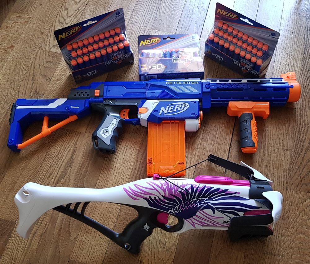 NERF RETALIATOR ET NERF REBELLE 40 Paris 14 (75)