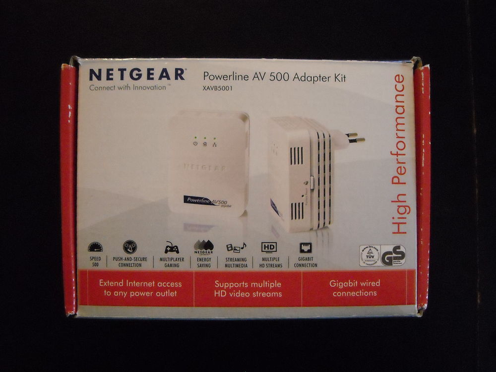 Netgear Powerline AV 500 Kit XAVB 5001 35 Saint-Pardoux (79)