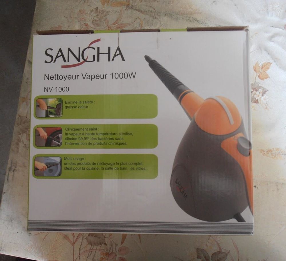 Nettoyeur vapeur Sangha 1000W NEUF
20 Aubin (12)