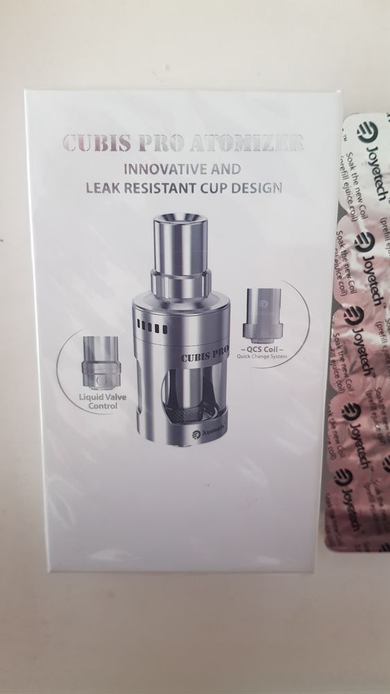 NEUF CLEAROMISEUR CUBIS PRO + r�sistances Joyetech 20 Marseille 9 (13)