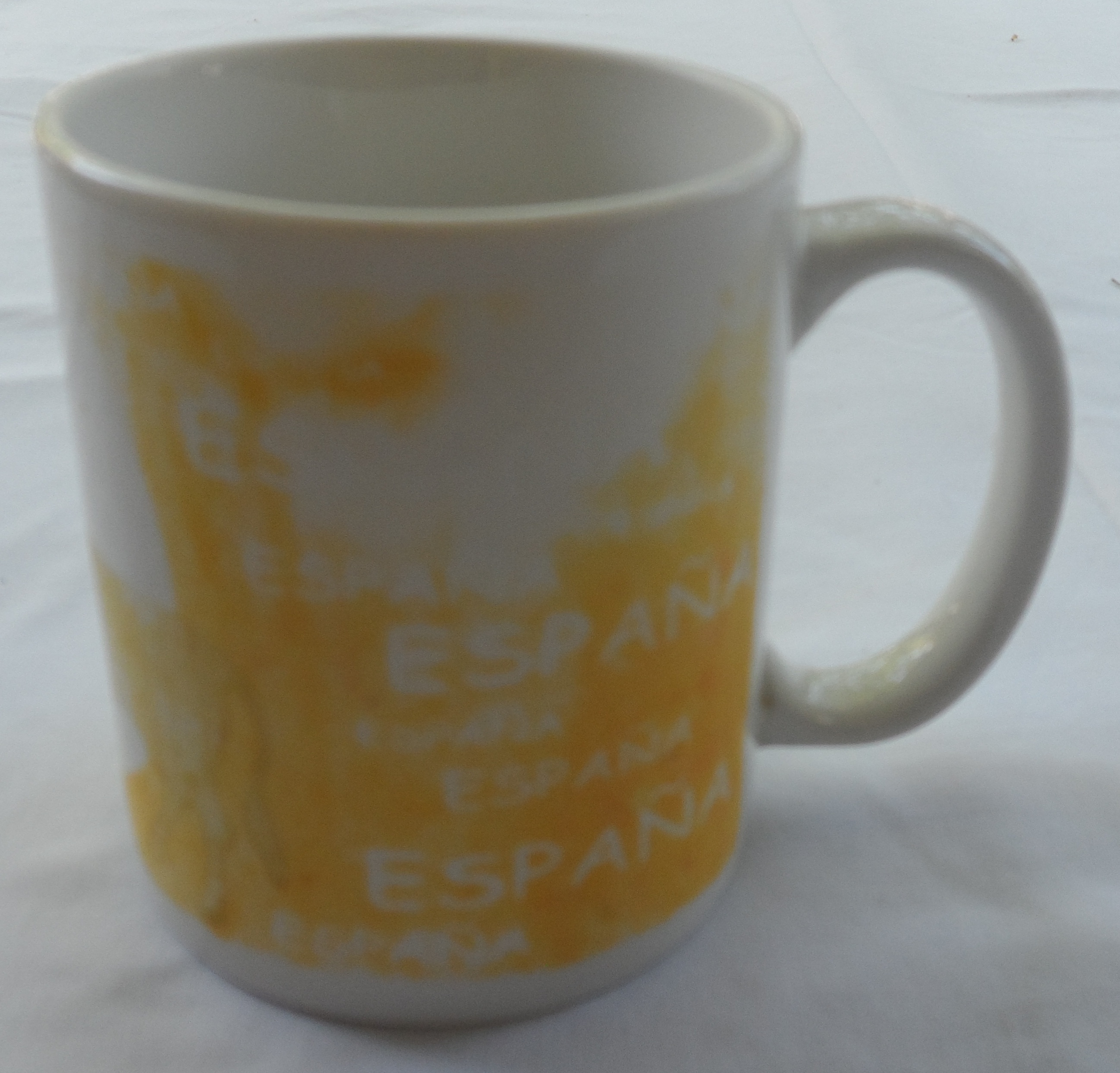 MUG neuf Espa�a a subit petit impact sur le fond invisible 5 Castries (34)