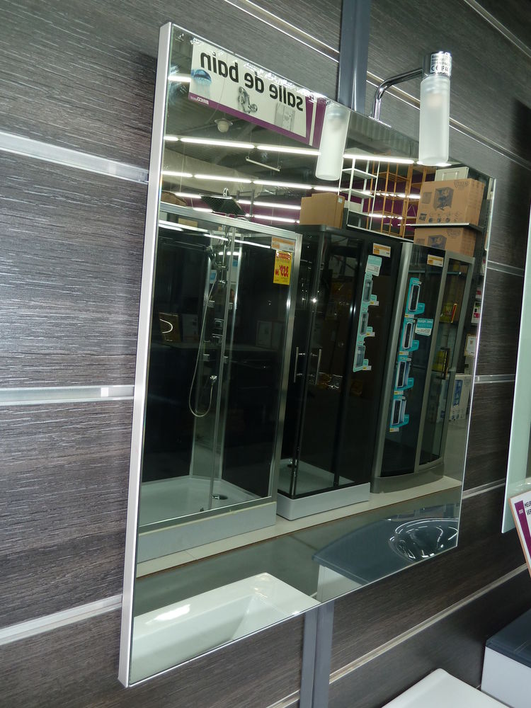 NEUF Miroir � suspendre 60X60cm.Avec halog�ne.NEUF 50 Gujan-Mestras (33)