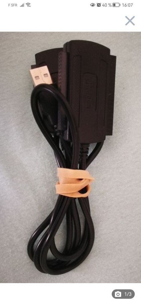 Neuf - 1 prise IDE SATA raccord par USB 5 Colombes (92)