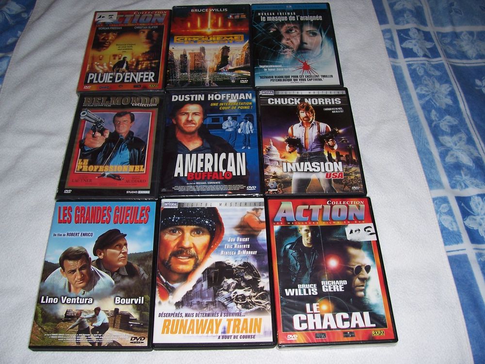30 DVD neuf prix : 60 euros o� 50 euros le lot
60 Soullans (85)