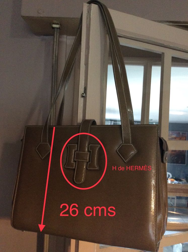 SAC NEUF V�RITABLE HERM�S CUIR GRAIN� 30 Bruay-sur-l'Escaut (59)