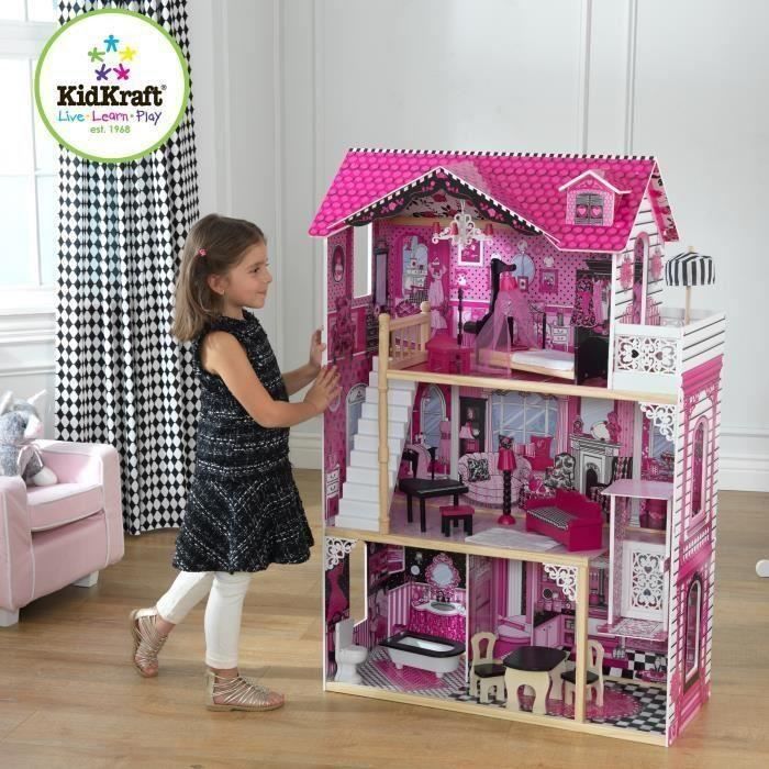 NEUVE KIDKRAFT Maison de Poup�es + 14 pi�ces
110 Frans (01)