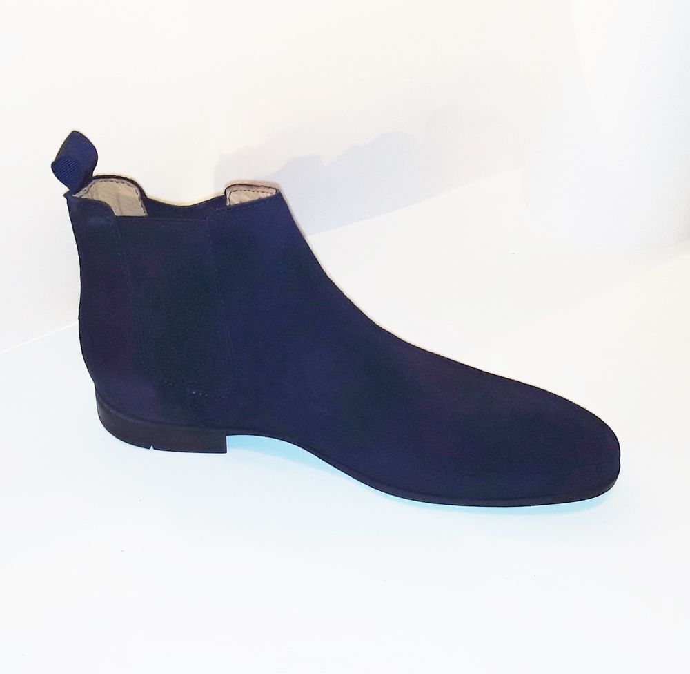 NEUVES - BOOTS en DAIM - Bleu marine -HOMME - 40 60 Paris 20 (75)