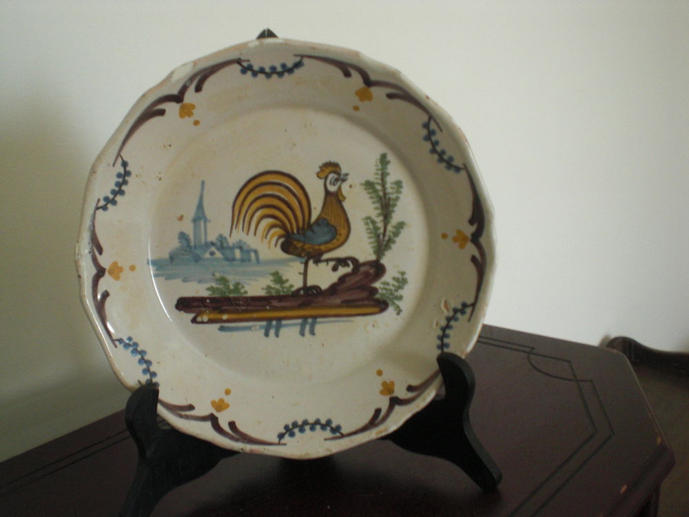 Nevers assiette fa�nce 95 Nevers (58)