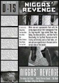 NIGGAS' REVENGE - DICK WADD MEDIA 24 Paris 17 (75)