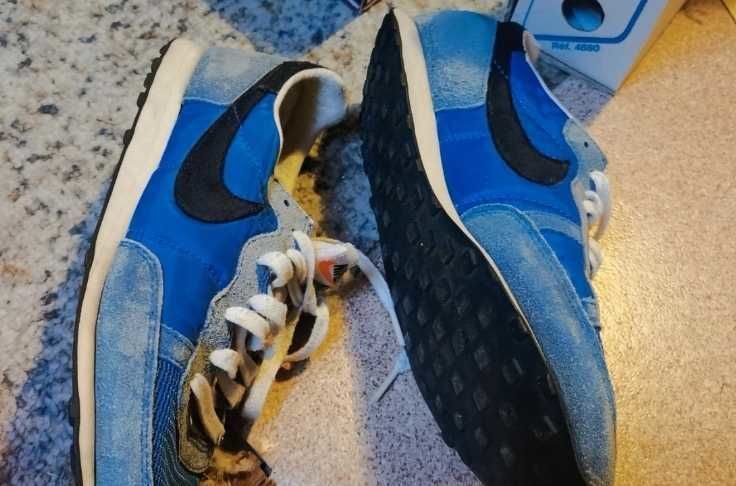 Nike waffle toile bleu T42 vintage 15 Esquennoy (60)