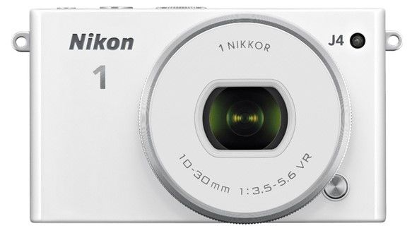 Nikon 1 J4 blanc hybride num�rique laqu� 299 Lyon 2 (69)