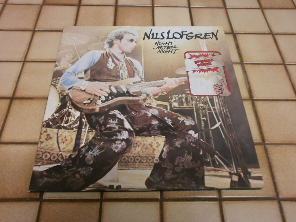 NILS LOFGREN - Double Album Vinyles 33 T - AM 1977 - 15 Fourmies (59)