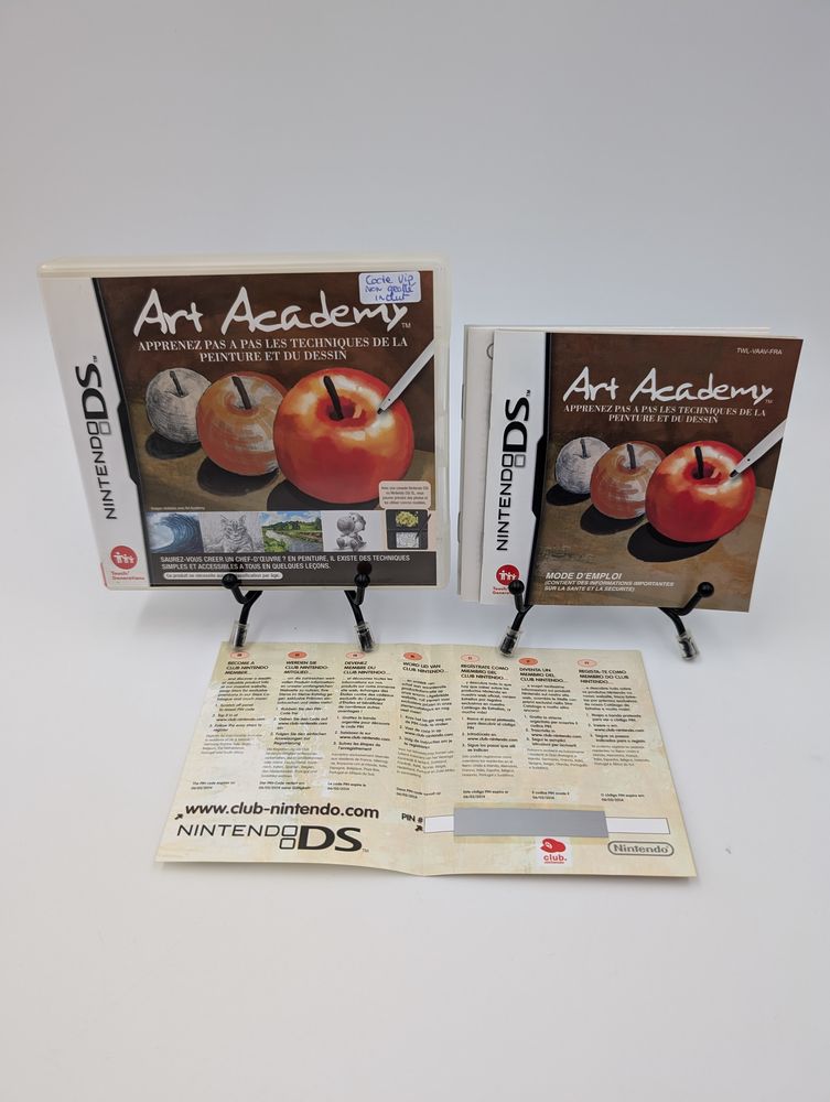 Jeu Nintendo DS Art Academy en boite, complet + VIP OK 2 Vulbens (74)