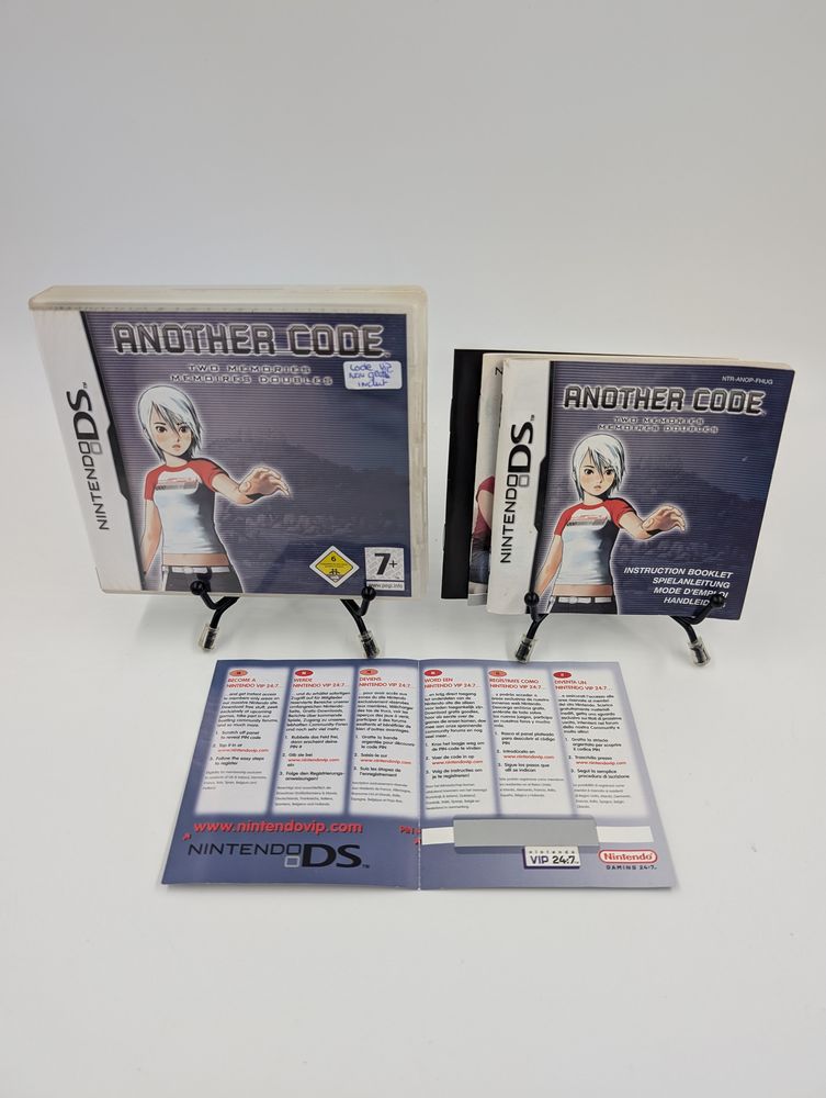 Jeu Nintendo DS Another Code : Two Memories complet + VIP OK 30 Vulbens (74)