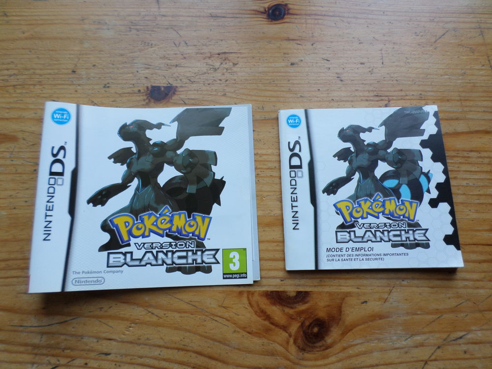 Nintendo DS lot 18 boites et notices pokemon version blanche 100 Paris 18 (75)