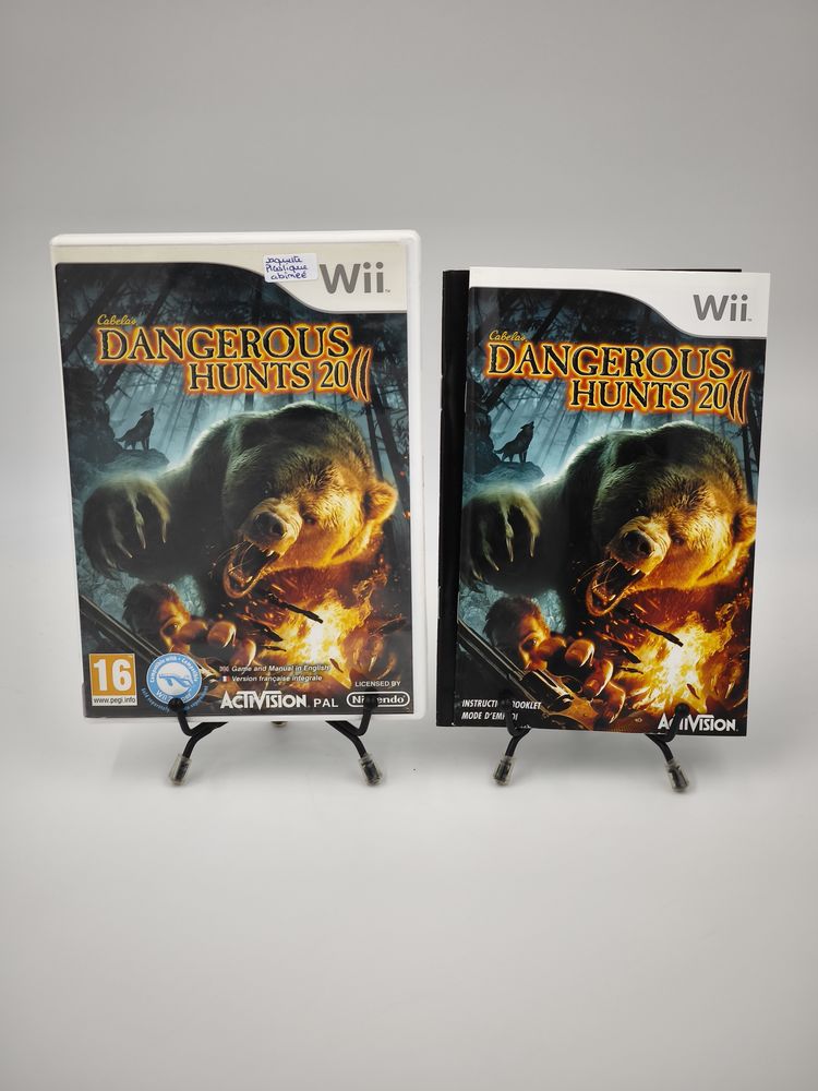 Jeu Nintendo Wii Cabela's Dangerous Hunts 2011 complet 23 Vulbens (74)