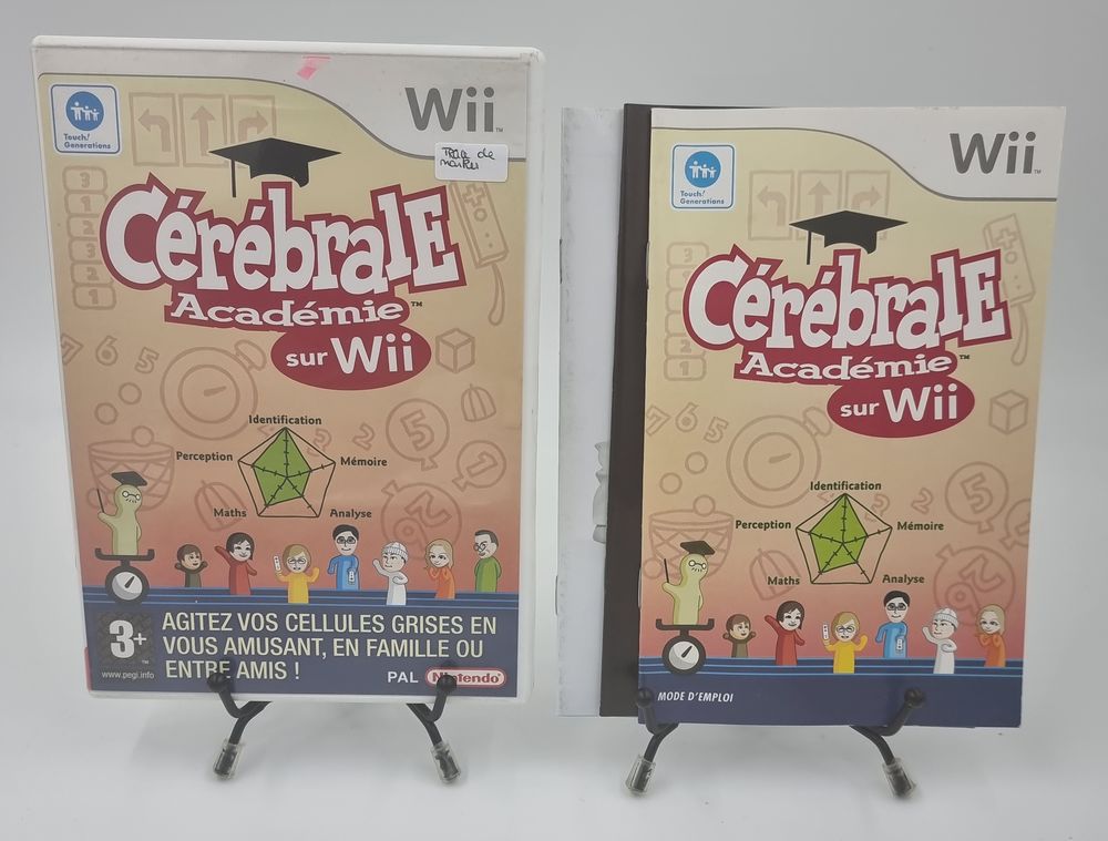Jeu Nintendo Wii C�r�brale Acad�mie sur Wii en boite complet 1 Vulbens (74)