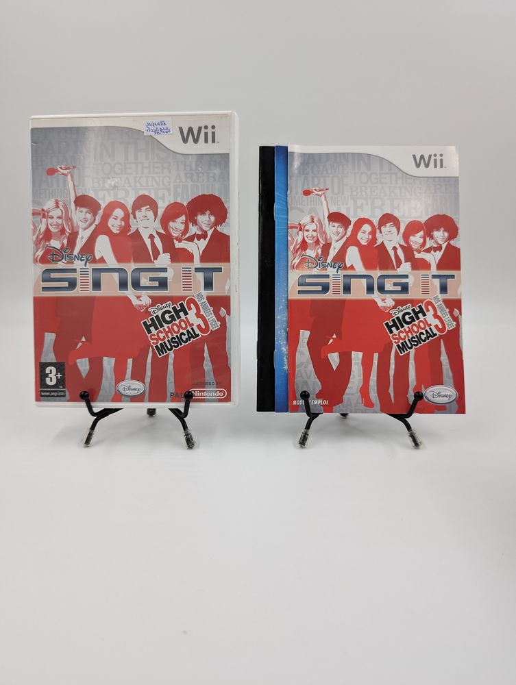 Jeu Nintendo Wii Disney Sing It High School Musical 3 comple 1 Vulbens (74)