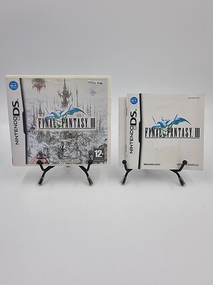 Jeu Nintendo DS Final Fantasy III (3) en boite, complet 19 Vulbens (74)